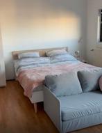 2 Persoonsbed inclusief matrassen en bodems, Huis en Inrichting, Slaapkamer | Bedden, Ophalen, Wit, Tweepersoons, 200 cm