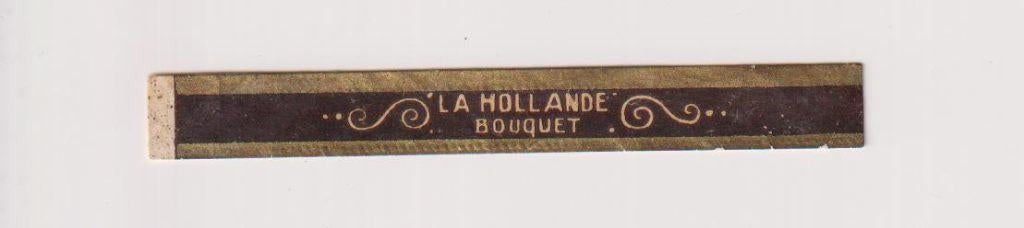 sigarenbanden - LA HOLLANDE, Ophalen of Verzenden, Zo goed als nieuw, Sigarenbandjes