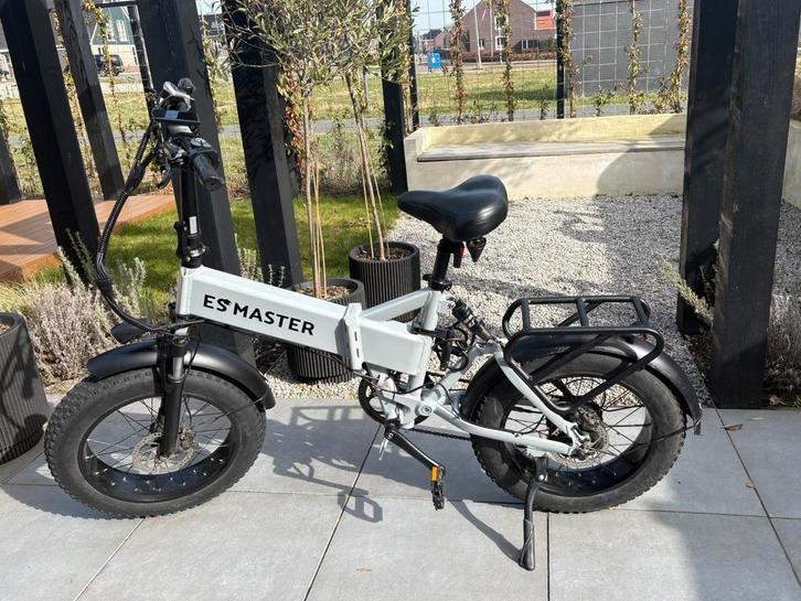 Esmaster elektrische fiets / fatbike, Fietsen en Brommers, Fietsen | Vouwfietsen, Zo goed als nieuw, 20 inch of meer, Versnellingen