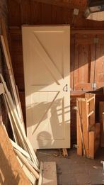 Door timmerman gemaakte 3 mdf landelijke deuren/schuifdeuren, Doe-het-zelf en Verbouw, Ophalen, Zo goed als nieuw, Binnendeur