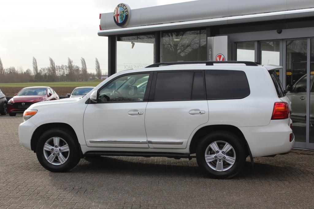 Toyota Land Cruiser V8 4.5 V8 D-4D 4x4/Trekhaak/Camera/Grijs, Auto's, Euro 5, Gebruikt, 8 cilinders, Wit