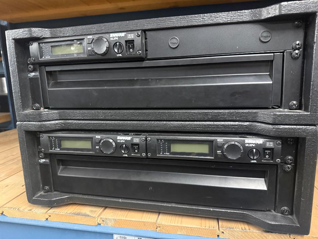3x Shure ULXP4 set, Muziek en Instrumenten, Ophalen, Gebruikt, Zangmicrofoon, Draadloos