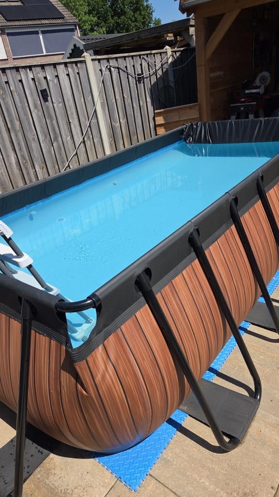 Groot zwembad 4m x 2m x 1m !, Ophalen, 200 tot 300 cm, 80 tot 120 cm, Rechthoekig