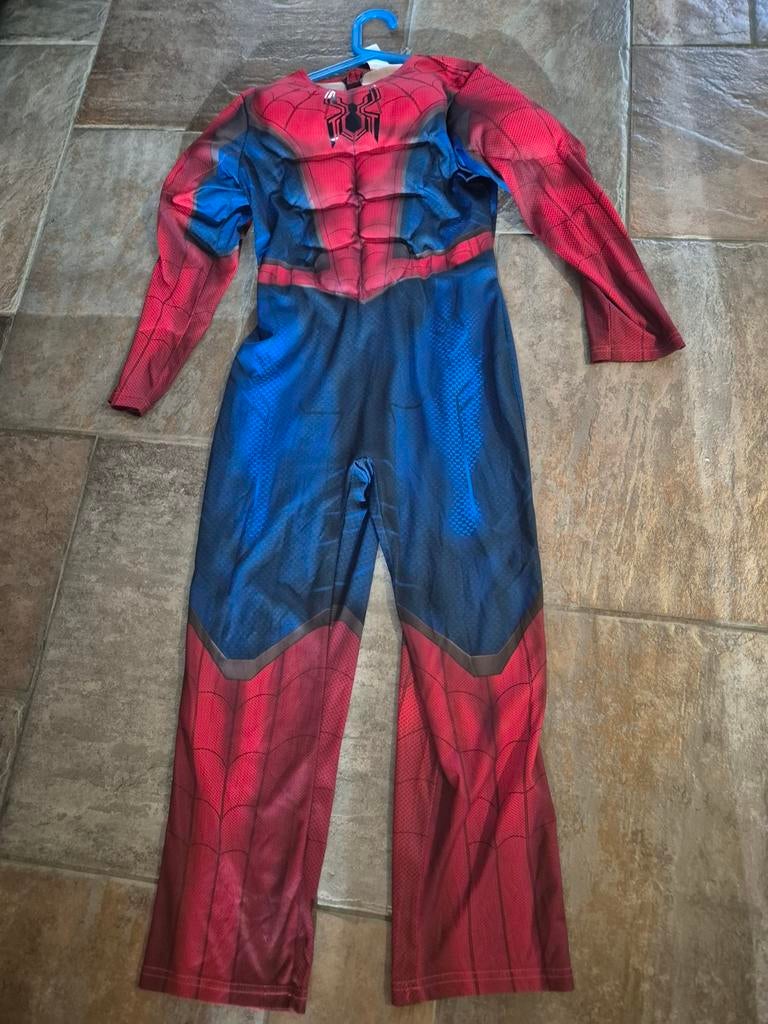 Spiderman pak uit Disneyland Parijs maat 9-10 140, Kinderen en Baby's, Carnavalskleding en Verkleedspullen, Ophalen of Verzenden