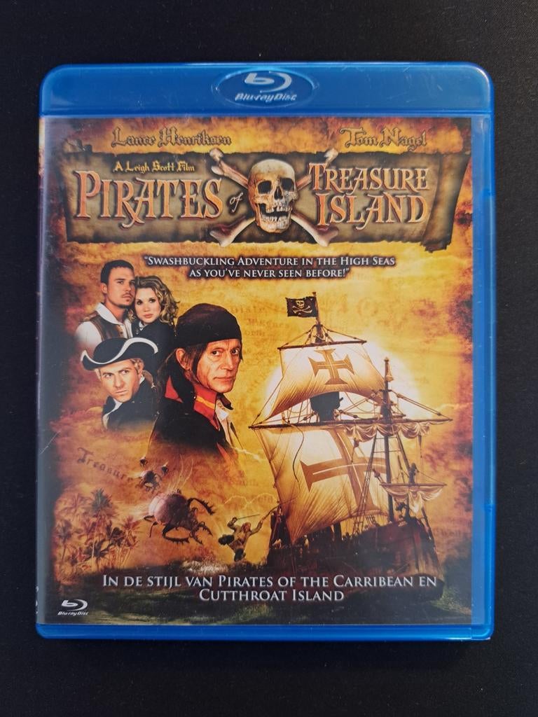 Pirates of Treasure Island Blu-ray - Avontuurlijke Film, Ophalen of Verzenden, Gebruikt, Avontuur