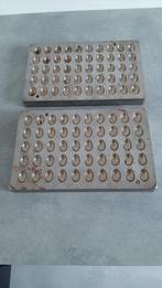 Antiek vintage paaseieren chocolade vorm paaseitjes metaal, Ophalen of Verzenden