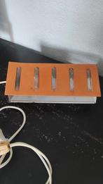 Vintage wandlamp bedlamp koraal, Ophalen of Verzenden, Gebruikt, Metaal