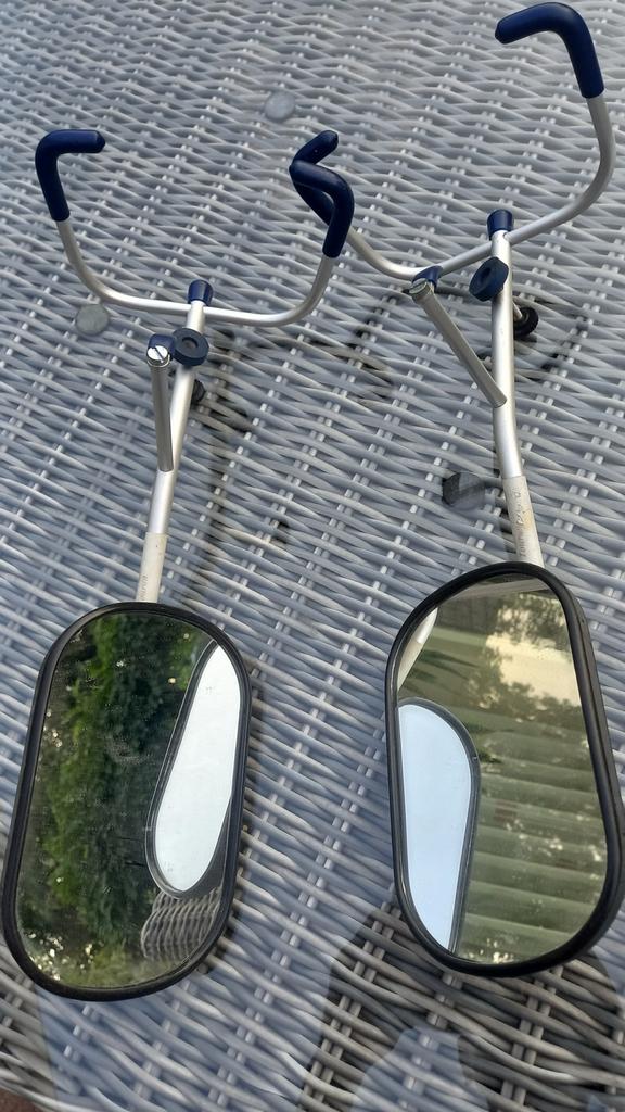Oppi Caravanspiegels - Set  zie maten, Caravans en Kamperen, Caravan accessoires, Gebruikt, Ophalen