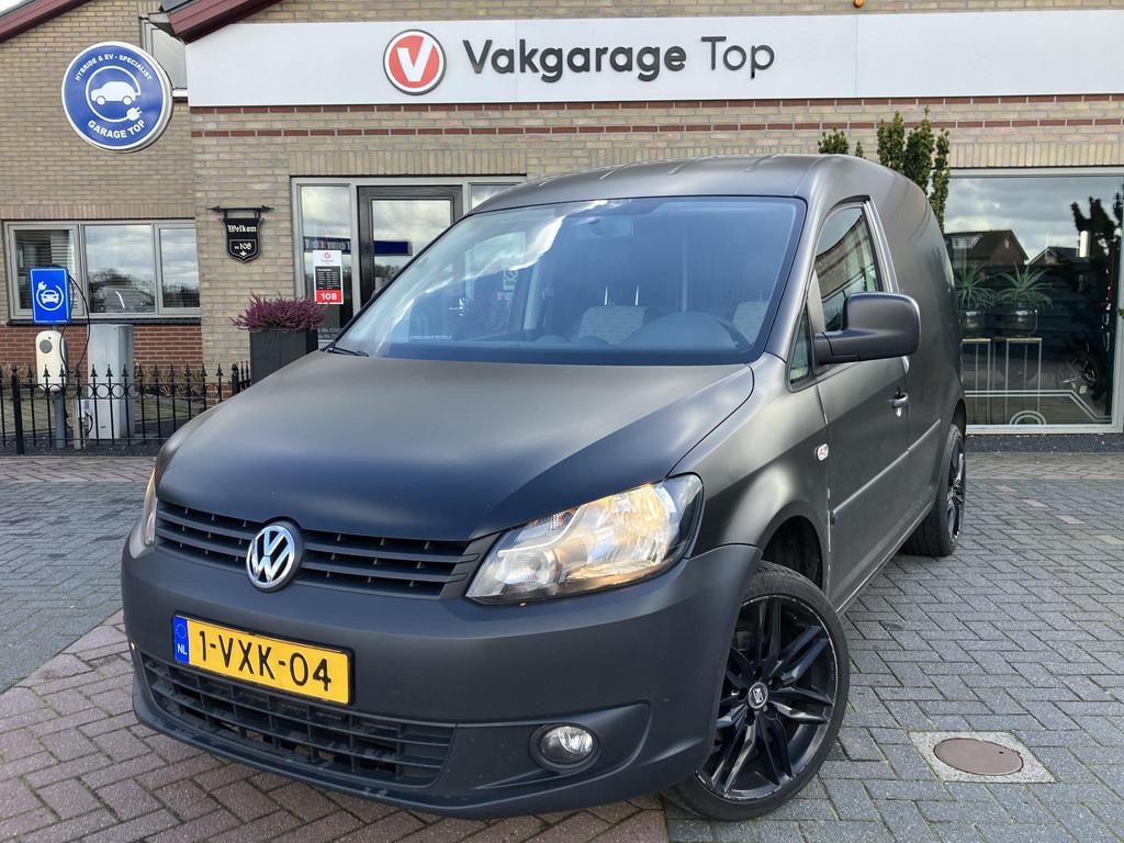 Volkswagen Caddy 1.6 TDI | Cruise | Airco | NAP, Auto's, Bestelauto's, Voorwielaandrijving, Euro 5, Gebruikt, Zwart
