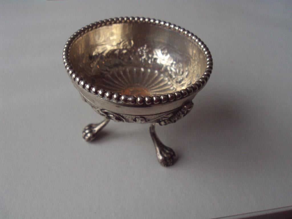 Antiek zilveren thee zeefjes lekbakje, Antiek en Kunst, Antiek | Goud en Zilver, Verzenden, Zilver