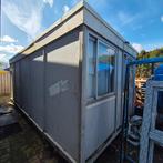 Bouwkeet unit slede, Ophalen