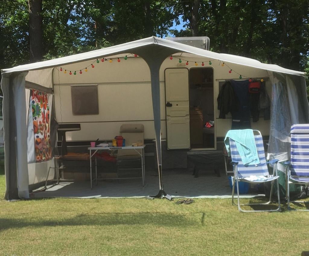 Chateau Calista 450 Caravan (2000), Caravans en Kamperen, Tenten, tot en met 4, Gebruikt, Ophalen