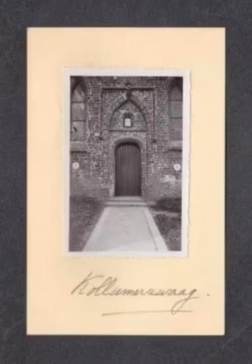 Foto Kollumerzwaag Kerk Jaren 30., Foto, Ophalen of Verzenden, Zo goed als nieuw, Gebouw