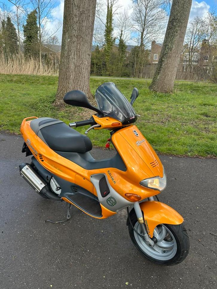 Gilera Runner 180cc FXR Enkeldisk Goud/Oranje Uniek! (125cc), Motoren, Tuning en Styling, Ophalen