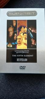 Superbit DVD Boxset: Crouching Tiger, Fifth Element, Desp, Vanaf 16 jaar, Boxset, Actiethriller, Ophalen of Verzenden