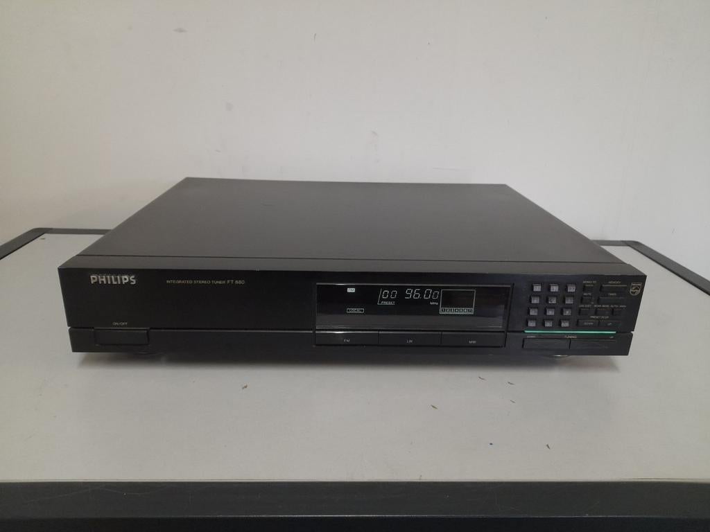 Philips integrated stereo tuner FT 880, Ophalen of Verzenden, Gebruikt