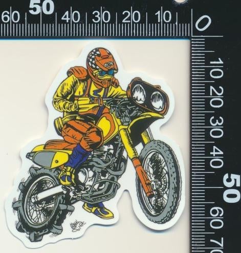 Sticker: Motorcross (49), Ophalen of Verzenden, Zo goed als nieuw, Bedrijf of Vereniging