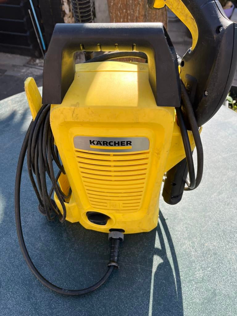 Kärcher hogedrukreiniger, Tuin en Terras, Ophalen of Verzenden, Zo goed als nieuw, Elektrisch
