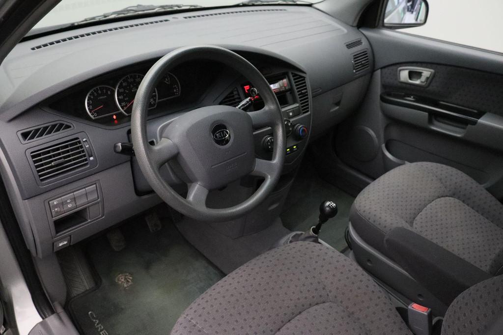 Kia Carens 1.6-16V LX 2006 | Airco | Elektrische Ramen | 2 S, Auto's, Kia, Stof, 4 cilinders, Elektrische ramen, Origineel Nederlands