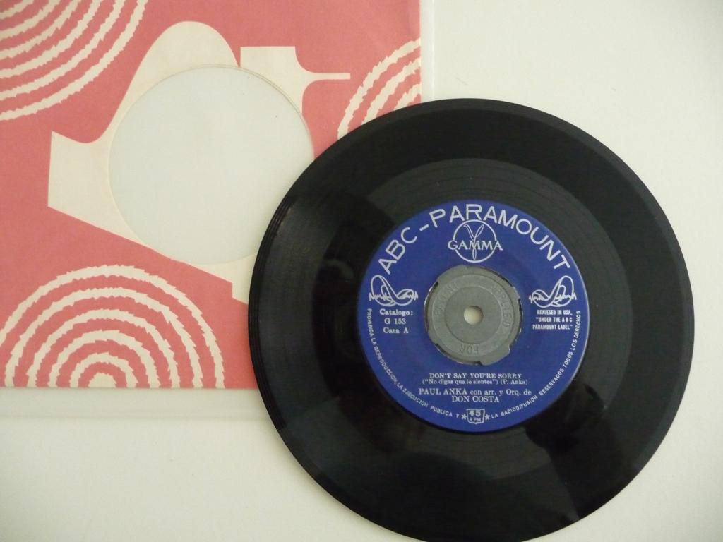 3 single's PAUL ANKA, Cd's en Dvd's, Vinyl Singles, Gebruikt, Single, Pop, 7 inch, Ophalen of Verzenden