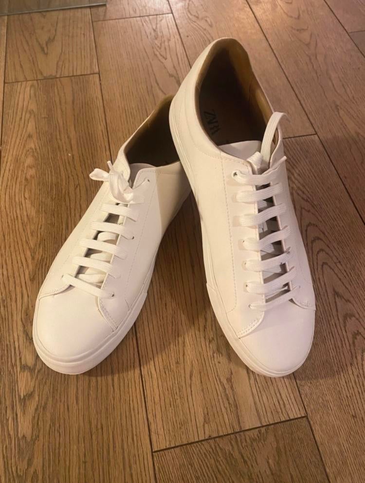 Witte Zara sneakers, Ophalen of Verzenden, Nieuw, Wit, Sneakers of Gympen