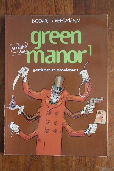 Green Manor (1) Gentlemen en Moordenaars               (3=5), Eén stripboek, Ophalen of Verzenden, Gelezen