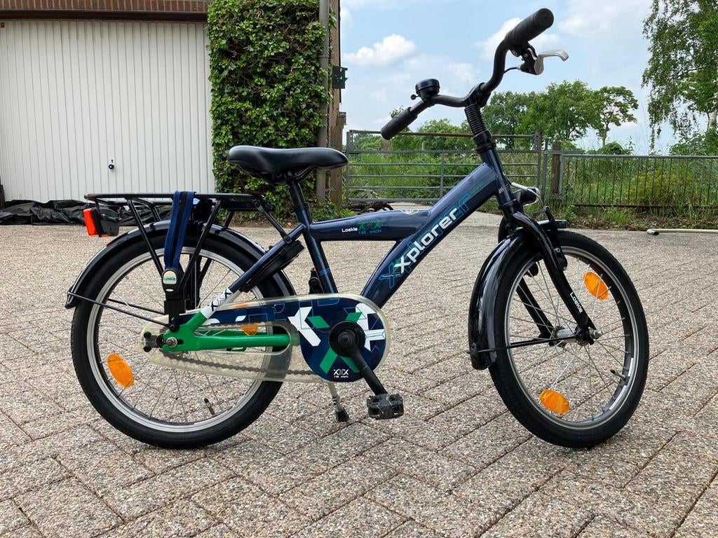 Kinderfiets 18 inch Loekie Xplorer, Ophalen of Verzenden, Gebruikt, 16 tot 20 inch
