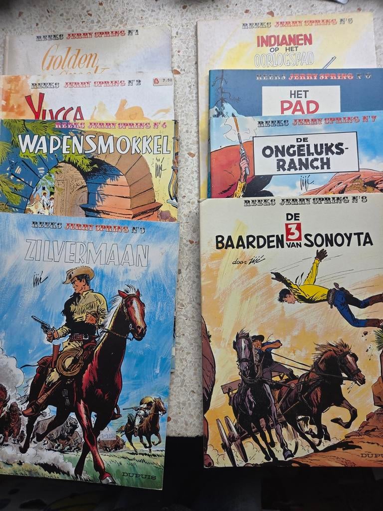 jerry spring 1 t/m 19+ het verraad, Complete serie of reeks, Verzenden, Zo goed als nieuw, Jije