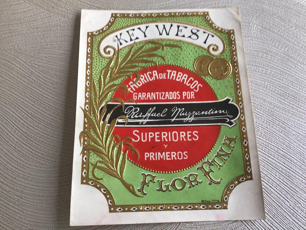 Key West, Ophalen of Verzenden, Gebruikt, Sigarenbandjes