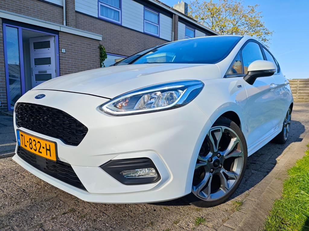Ford Fiësta 1.0 Ecoboost 100pk 5dr 2018 Wit, Voorwielaandrijving, Euro 6, Origineel Nederlands, Handgeschakeld