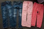 4 broeken meisje maat 128, Ophalen of Verzenden, Zo goed als nieuw, Maat 128