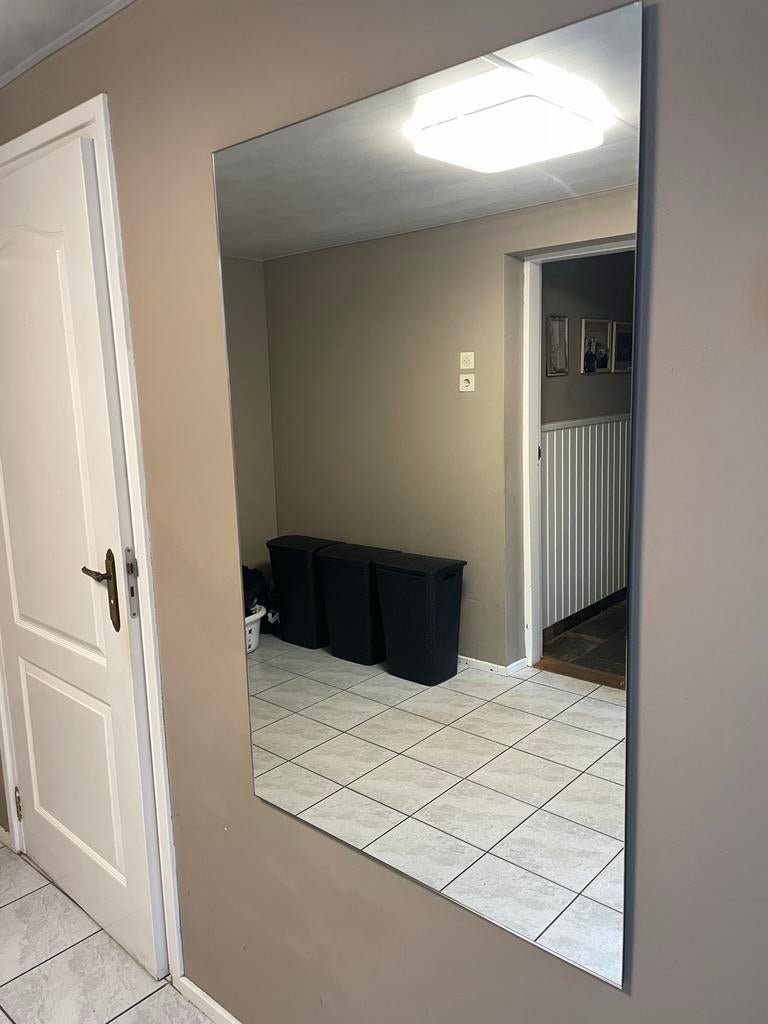 Grote spiegel 80x125 cm - 12 stuks beschikbaar, Huis en Inrichting, Woonaccessoires | Spiegels, Gebruikt, 100 tot 150 cm, Ophalen of Verzenden