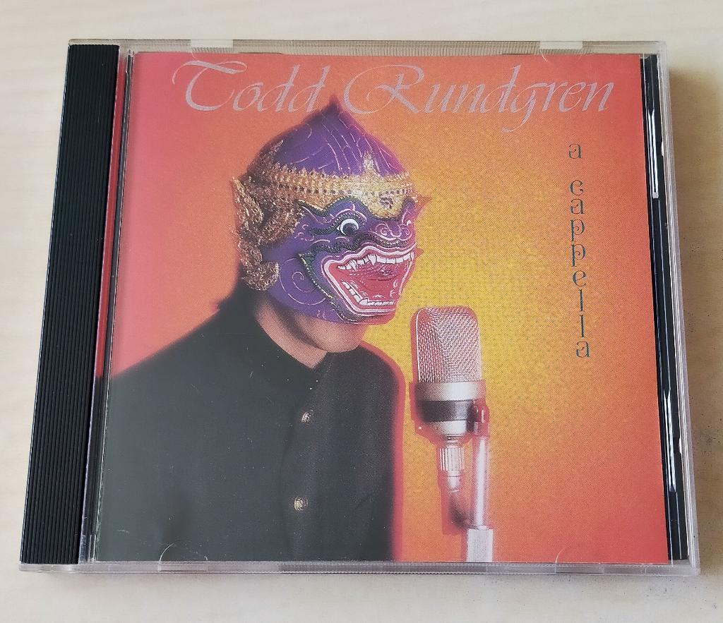 Todd Rundgren - A Cappella CD 1985/198? USA, Ophalen of Verzenden, Zo goed als nieuw, Progressive