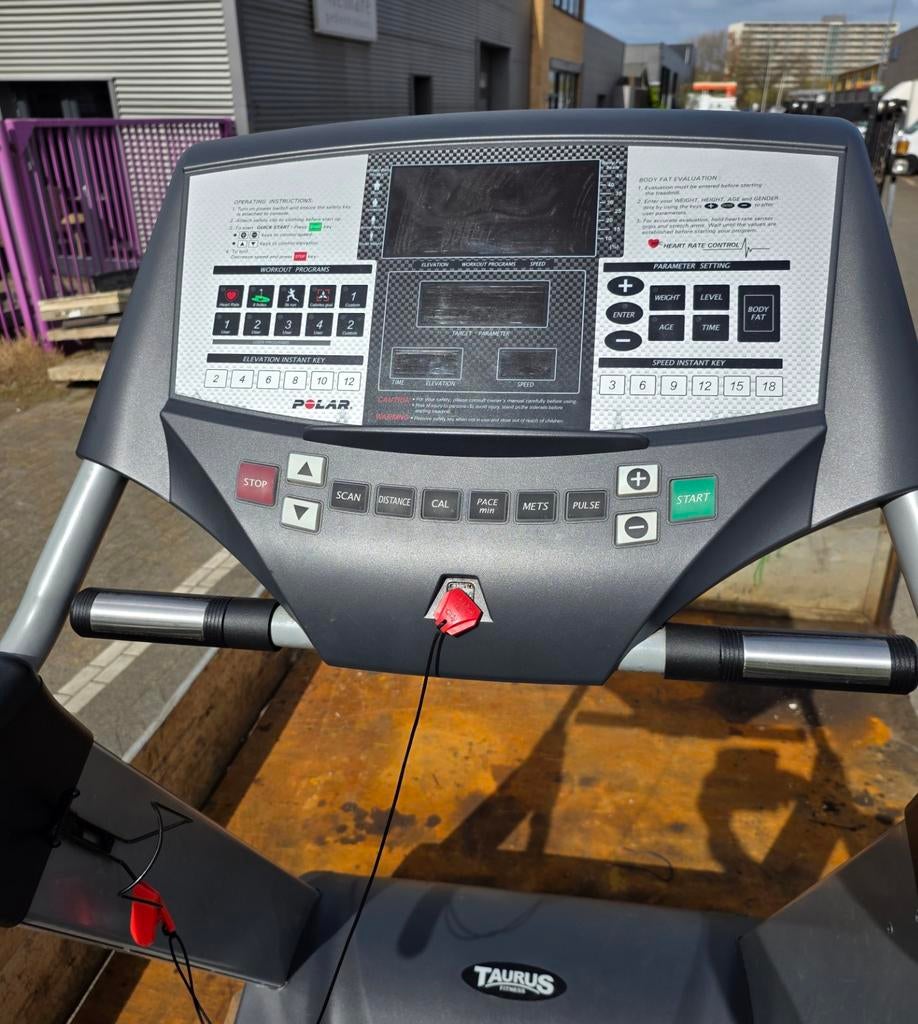 Taurus Fitness loopband, Ophalen, Loopband