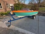 Speedbootje  met trailer ., Watersport en Boten, Ophalen, Minder dan 1500 kg, Gebruikt, Overige typen