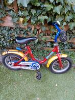 Yipeeh kinderfiets rood/geel - 12 inch, Ophalen of Verzenden, Gebruikt, Minder dan 16 inch, Yipeeh