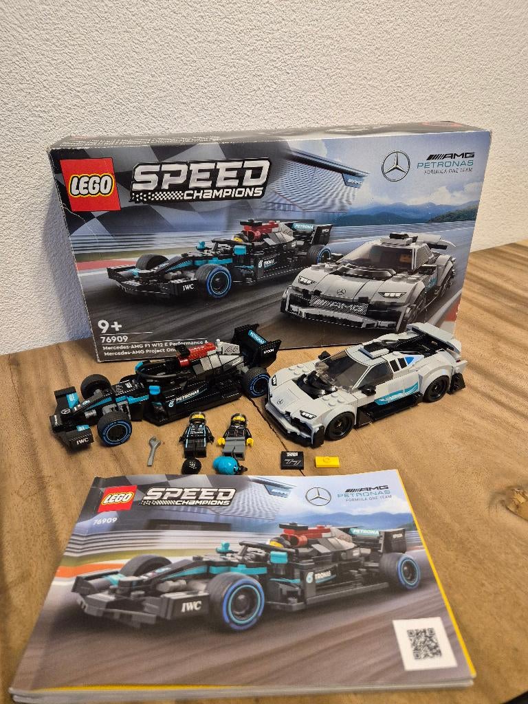 Lego Speed Champions 76909 Mercedes F1 & -AMG, Lego, Lego, Gebruikt, Ophalen of Verzenden