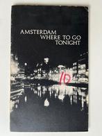 Amsterdam - Where to go to tonight - 1971, G.A. de Vries, Ophalen of Verzenden, Zo goed als nieuw, Overige onderwerpen