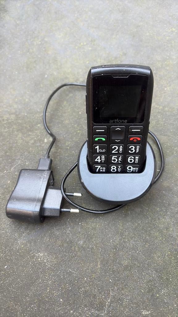 Senioren mobiele telefoon artfone, Telecommunicatie, Mobiele telefoons | Batterijen en Accu's, Ophalen of Verzenden, Zo goed als nieuw