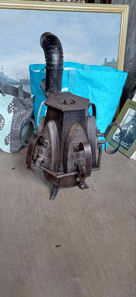 40 cm strijkijzer kachgel  175 euro, Ophalen of Verzenden