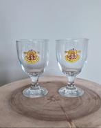 2 vintage glazen Grimbergen, Ophalen of Verzenden, Zo goed als nieuw, Glas of Glazen, Overige merken