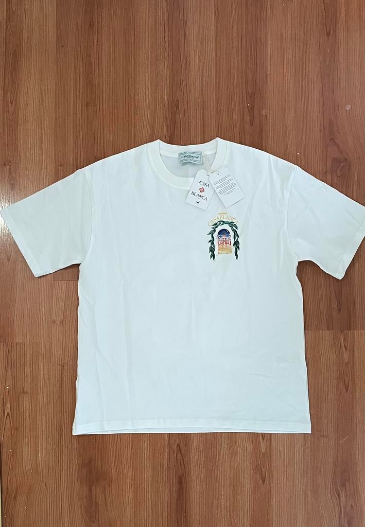 Casablanca t shirt maat L, Kleding | Heren, T-shirts, Ophalen of Verzenden, Zo goed als nieuw, Maat 56/58 (XL), Wit