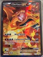 Pokémon Kaart: Charizard EX XY121 - Zeldzaam en Krachtig, Verzenden, Zo goed als nieuw, Losse kaart, Foil