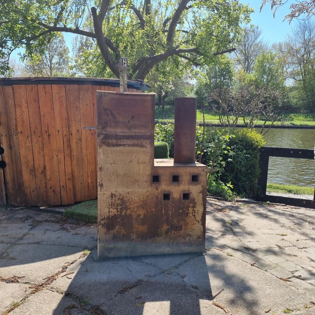 Kachel hottub, Tuin en Terras, Ophalen, Vast