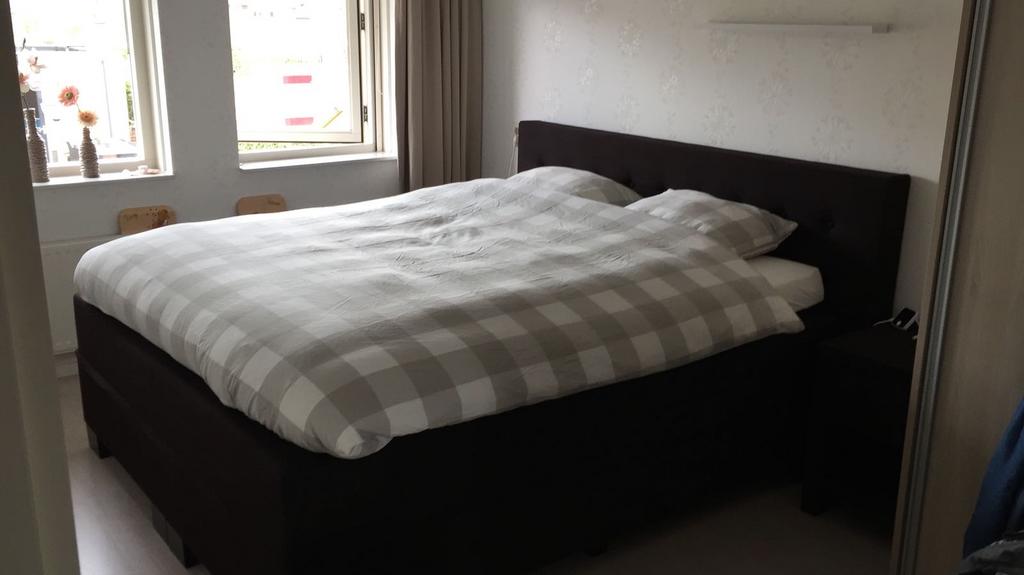 Swiss Sense Home Boxspring 180x210 Donkerbruin Wol, Ophalen, Gebruikt, Bruin, 210 cm