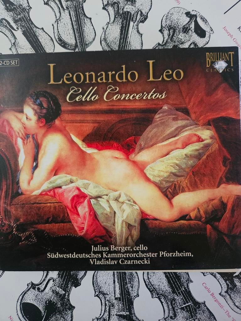Leonardo Leo - Cello Concertos (2 CD Set), Cd's en Dvd's, Cd's | Klassiek, Zo goed als nieuw, Orkest of Ballet, Barok, Boxset
