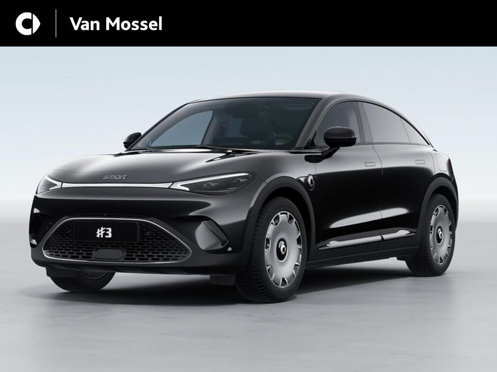 smart #3 Premium / Stoelverwarming / 19'' Flux - 245/45 R19, Auto's, Smart, Automaat, 12 maanden, Zwart, Zwart