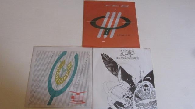 Yes 3 Singles, Cd's en Dvd's, Vinyl Singles, 7 inch, Single, Ophalen of Verzenden, Zo goed als nieuw