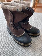 Sorel Caribou Waterproof Snowboots - Bruin/Zwart maat 47, Ophalen of Verzenden, Zo goed als nieuw, Bruin