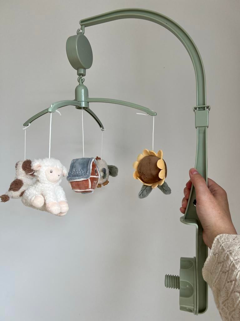 Little Dutch Muziekmobiel Little Farm, Ophalen of Verzenden, Zo goed als nieuw, Mobiel, Met geluid